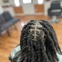 Loc retwist/style