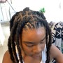 Full loc maintenance(Two strand twist short hair