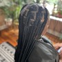 Medium Knotless Braids