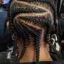 Double strand Twist (no hair added)