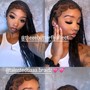 Bohemian knotless braids