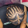 Freestyle cornrows