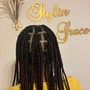 Med Knotless Braids