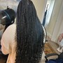 small knotless braids (boho)