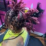 Loc Retwist W/Style (Shoulder Length and Above)