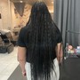 Medium Knotless Braids