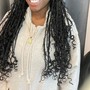 Medium Knotless Braids