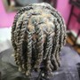 Loc Retwist W/Style (Shoulder Length and Above)