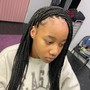 Medium Knotless Braids