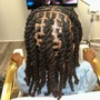 Kids Starter Locs (Half Head/High Fade)