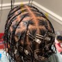 Dreadlocks (half head) -Retwist