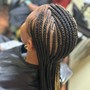 Take out Braids with extensions