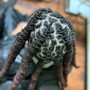 Natural Hair Box Braids