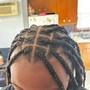 Knotless braids