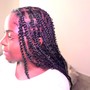 Goddess knotless Braids