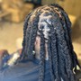 Retwist only (no wash or style )