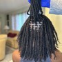 Retwist only (no wash or style )