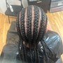 Cornrows- no hair added