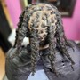 Loc Retwist W/Style (Shoulder Length and Above)