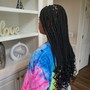 Knotless braids(medium)