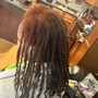 PALM ROLL METHOD - (WHOLE HEAD- $85 SHOULER-MIDBACK LENGTH)- NO STYLE