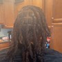 PALM ROLL METHOD - (WHOLE HEAD- $85 SHOULER-MIDBACK LENGTH)- NO STYLE