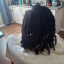 PALM ROLL METHOD - (WHOLE HEAD- $85 SHOULER-MIDBACK LENGTH)- NO STYLE