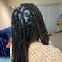 2 strand Natural Hair (Not Locs)