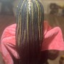 Medium Boho Box Braids