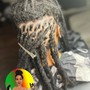 Butt length Passion/ Spring Twist over Locs - Hair Included