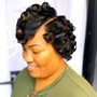 $55 straight back braids - 12 braids.