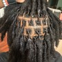 Instant Loc (Short Hair to Medium Hair)