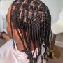 Medium box braid Takedown removal