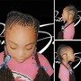 Kid knotless Box Braids