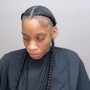 Large Individual Twist/Braids