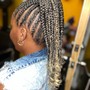 Medium Lemonade Braids Midback