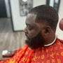 Beard Trim, Line & bald head