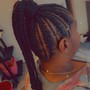 Kids Braided Ponytail