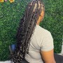 BOHO Medium size Knotless Braids