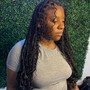 BOHO Medium size Knotless Braids