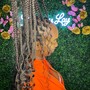 BOHO Medium size Knotless Braids