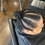 Natural cornrows