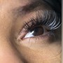 Hybrid cateye lash extensions