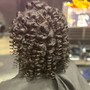 Natural Hair Flexi/Perm Rods/roller set(relaxed hair)