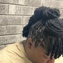 Medium Knotless Braids