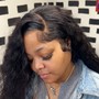 Loc Extensions depends on length w/natural hair