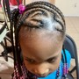 Kid's feedin braids