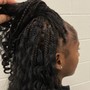 Ponytail braid or weave