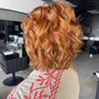 Partial Custom Color, Women's Cut and style