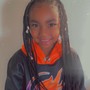 Kid knotless Box Braids